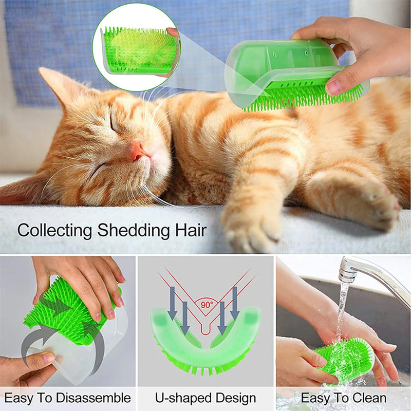 Pente Massageador e Arranhador para Gatos, Royal Care Scratcher