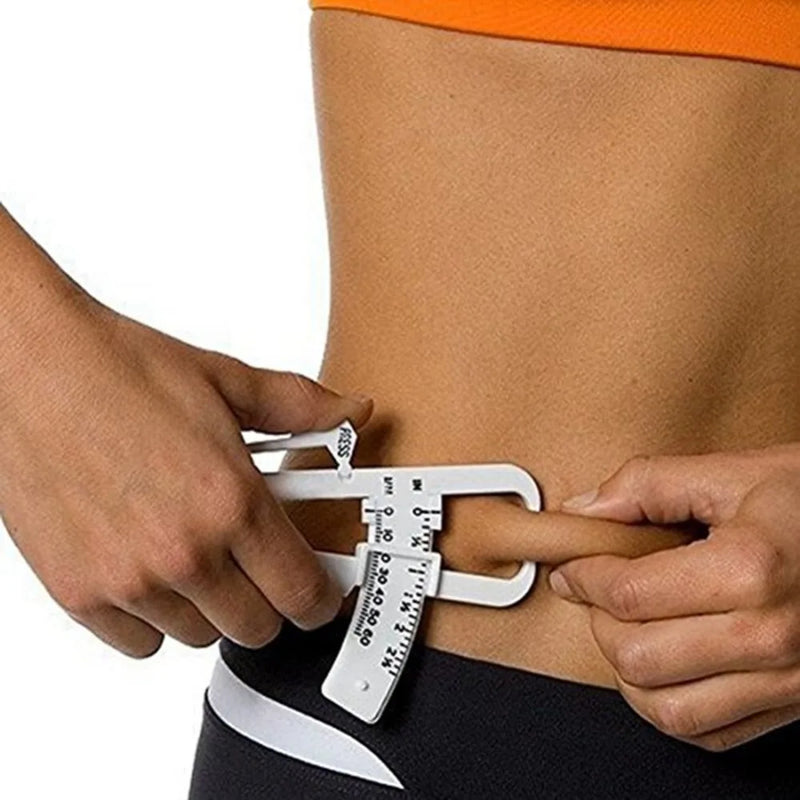 Medidor de Gordura Corporal SlimFit: Calibrador para Fitness e Crossfit de Medição Precisa de Dobras Cutâneas
